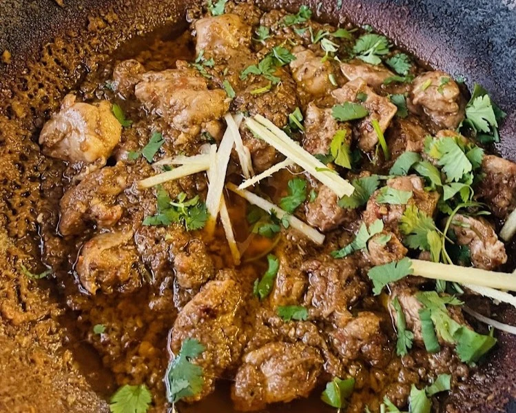 Delicious Chicken Karahi at Karahi Point Edmonton in Sherwood Park, AB